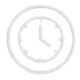 Clock symbol representing preparation time and history